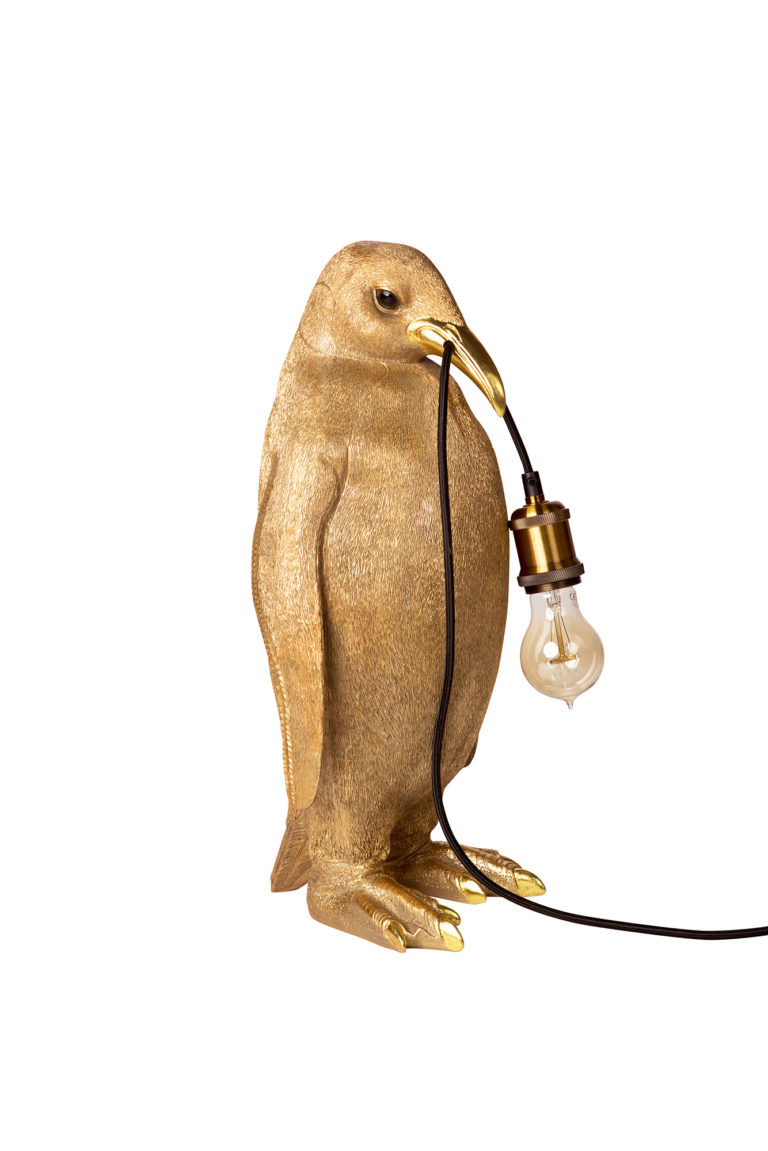 Lamp Pinguin Goud Kitchen Trend Lievelings